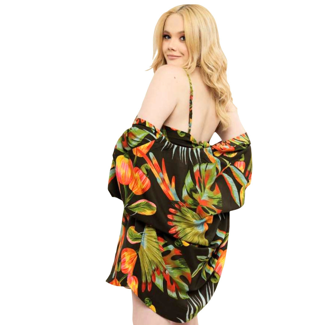 Kimono + Cropped Cairo Party