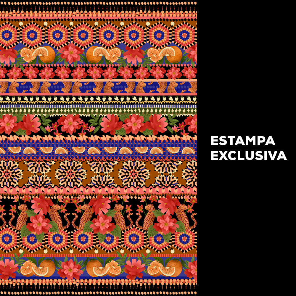 Canga estampada Amazonas