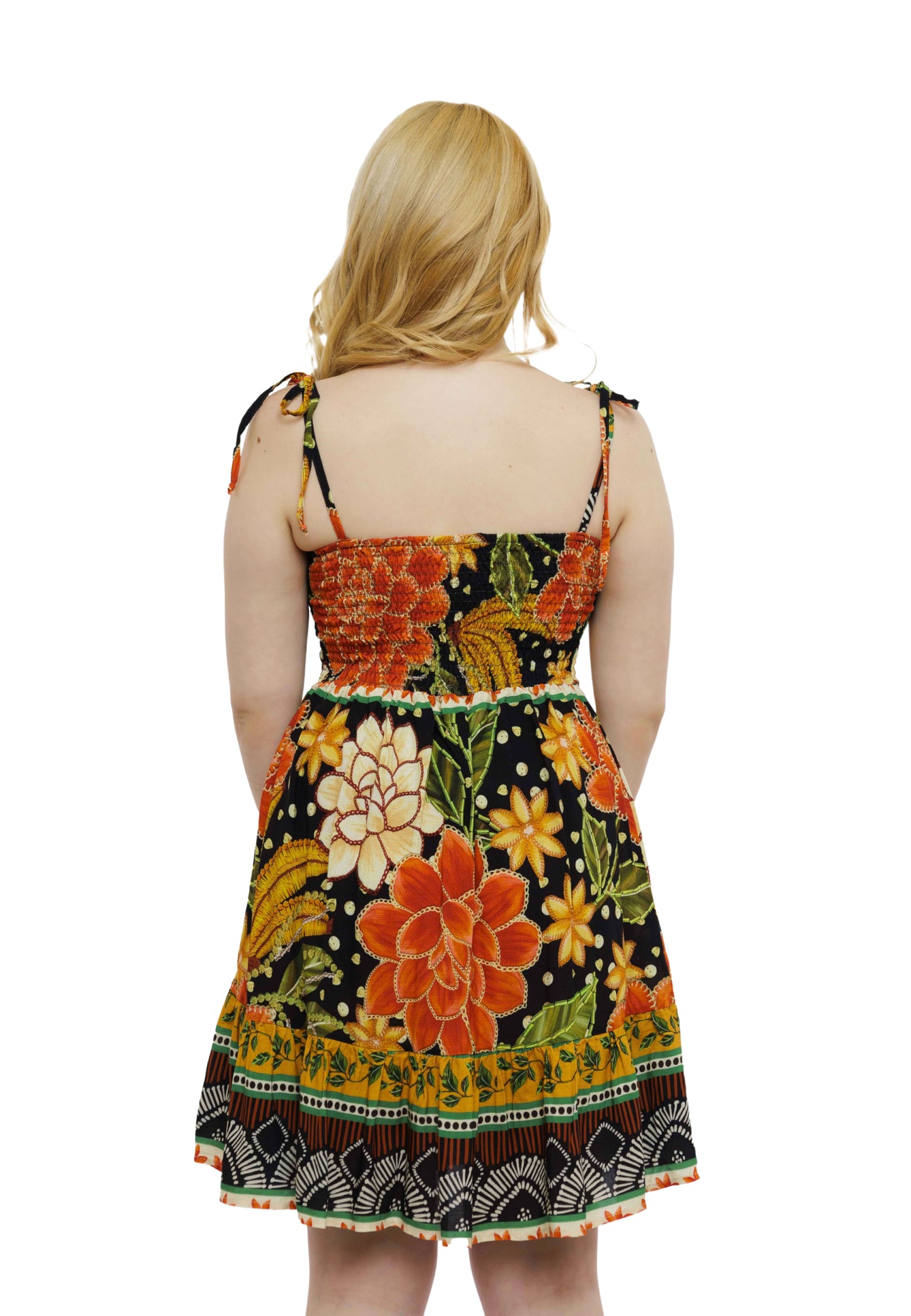 Vestido curto de alça Osaka Night