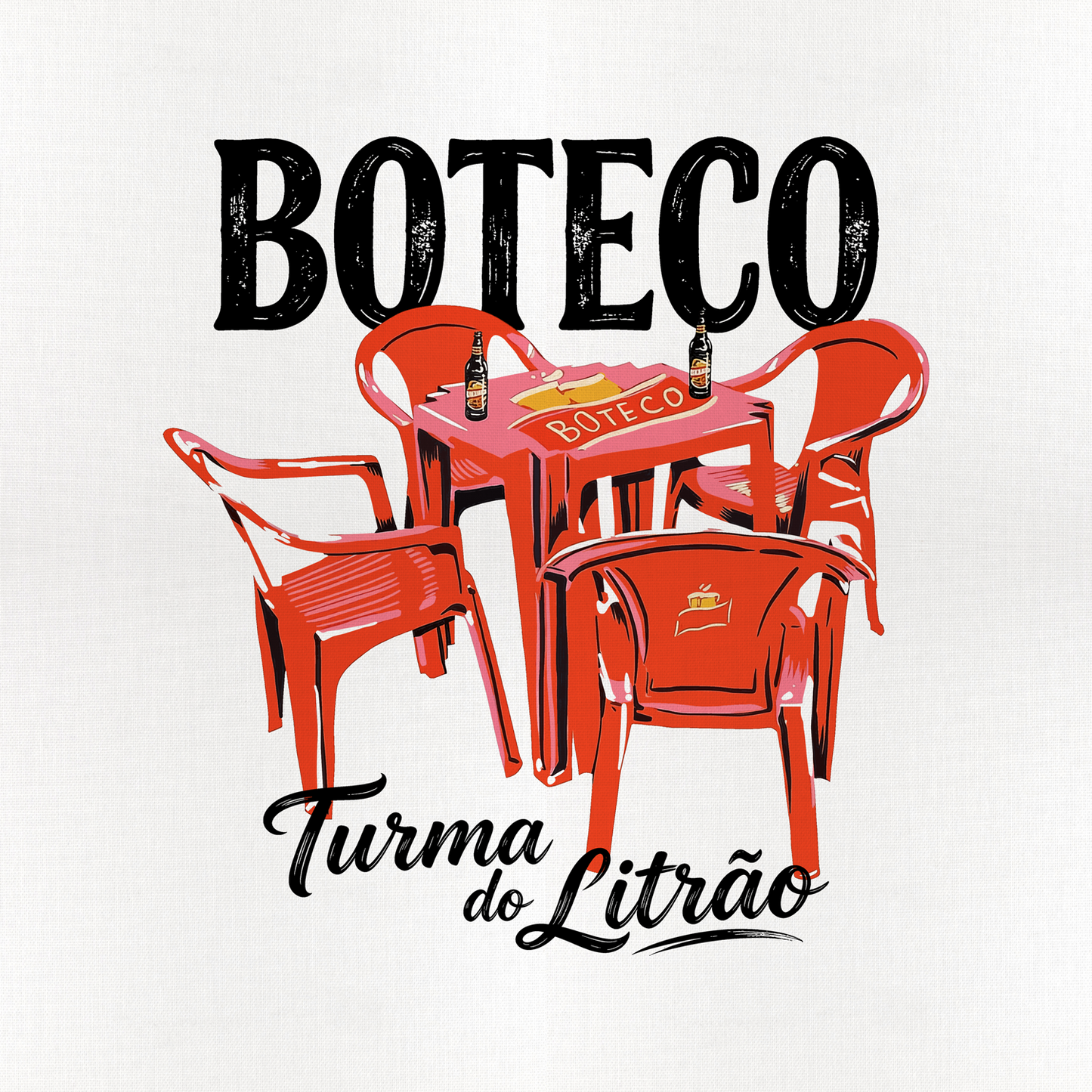 Camiseta Feminina Boteco