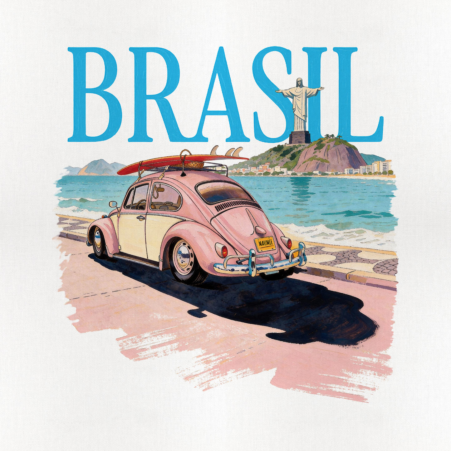 Camiseta Feminina Fusca