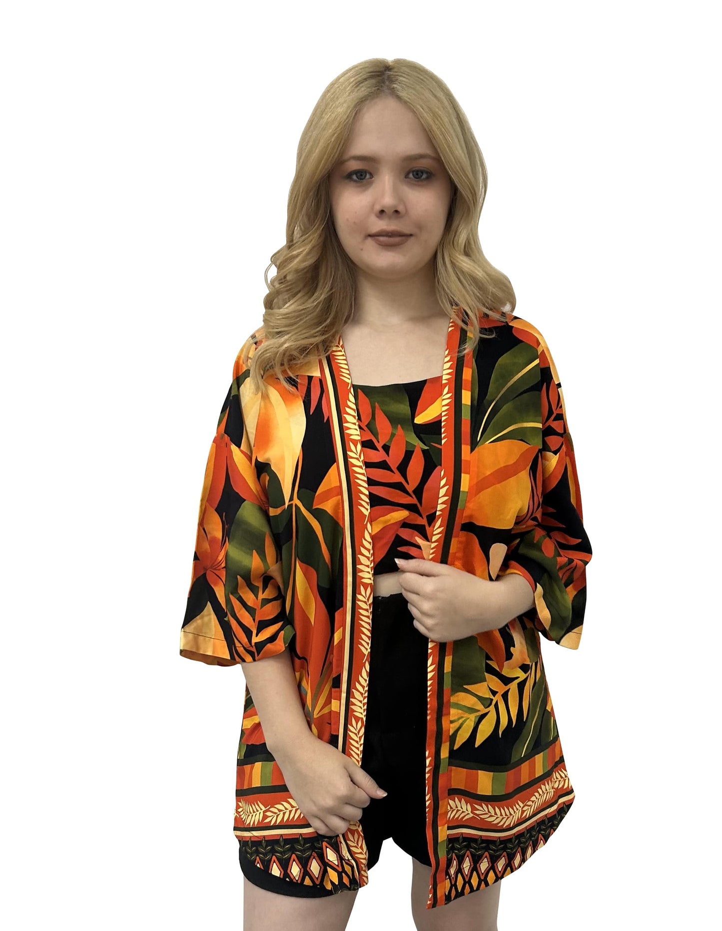 Kimono + Cropped Miami Nights