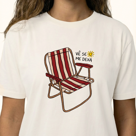Camiseta Feminina Cadeira