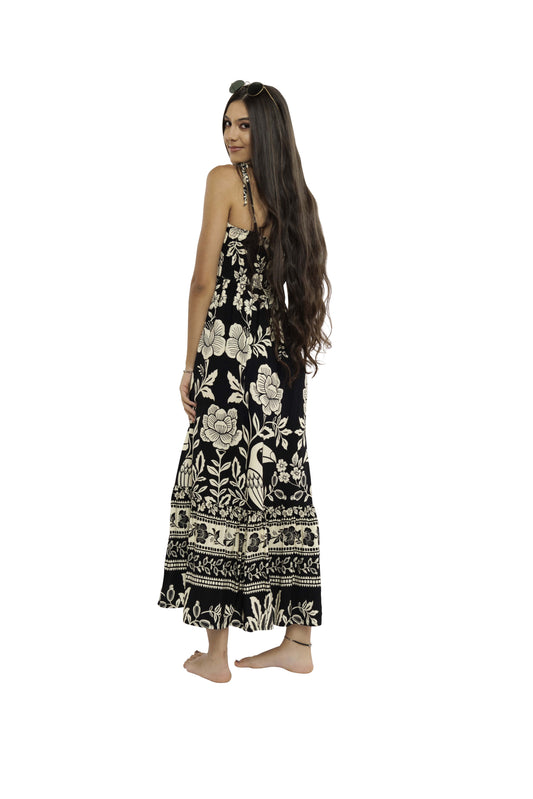 Vestido longo com alça Dubai Nights