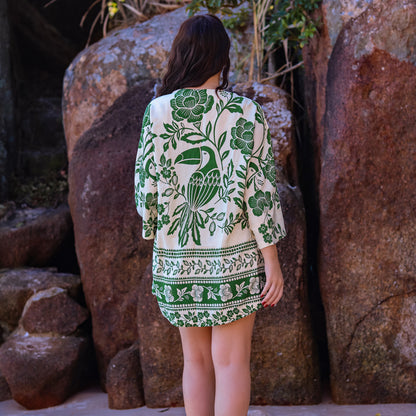 Kimono + Cropped Dubai Sands