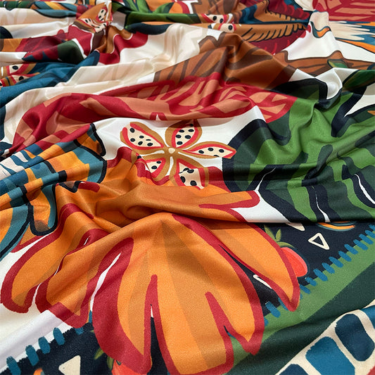 Canga estampada Praia Ipanema