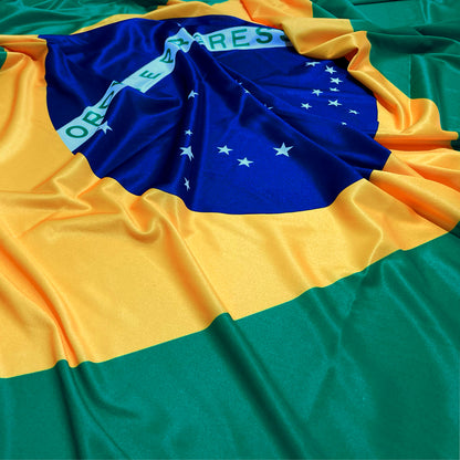 Canga estampada Bandeira Brasil