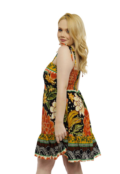 Vestido curto de alça Osaka Night