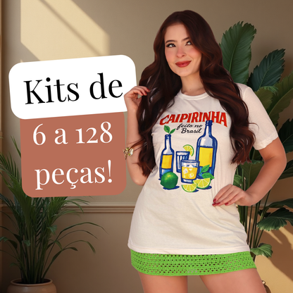 Kit fechado com Camisetas Tropical