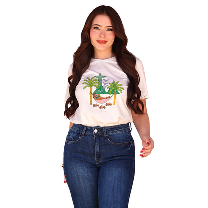 Camiseta Feminina Corcovado