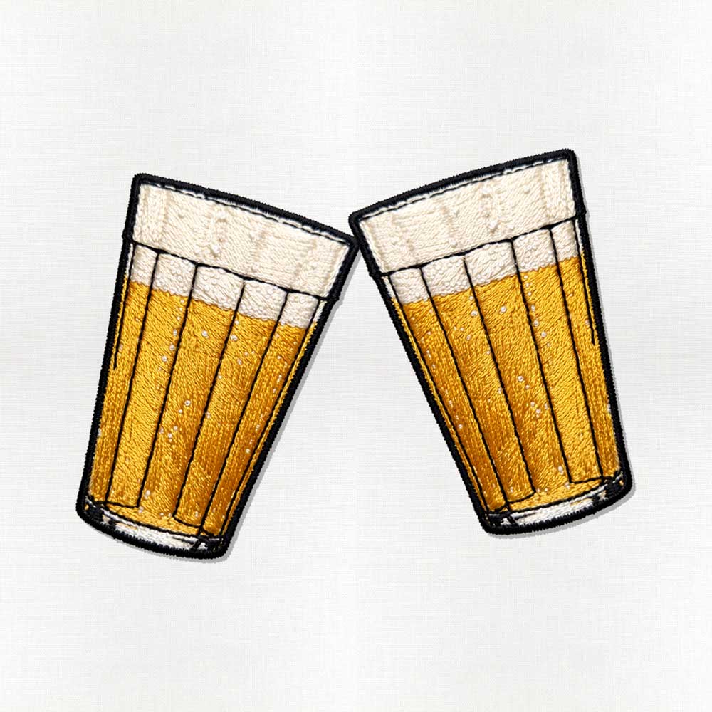 Camiseta Feminina Mini Bordado Cerveja