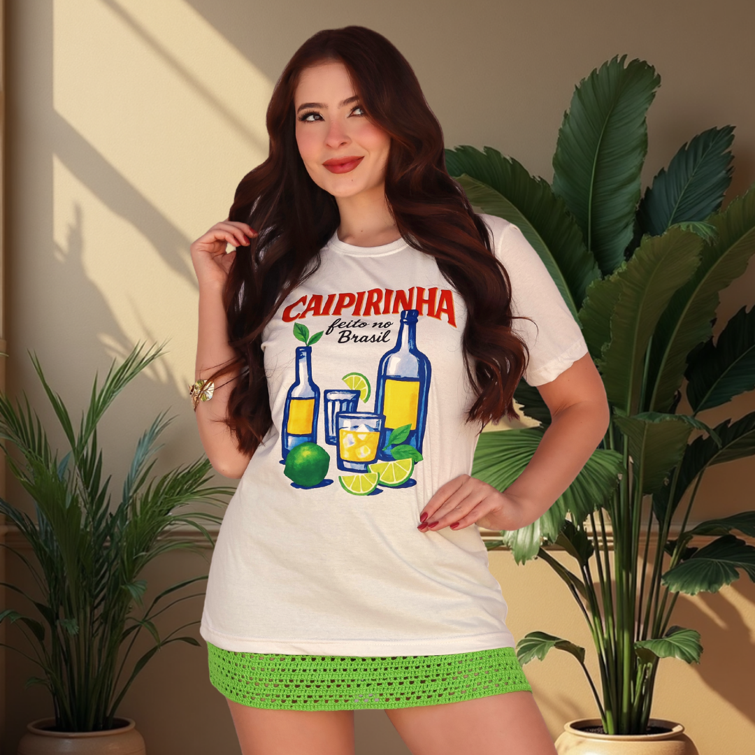 Kit fechado com Camisetas Caipirinha