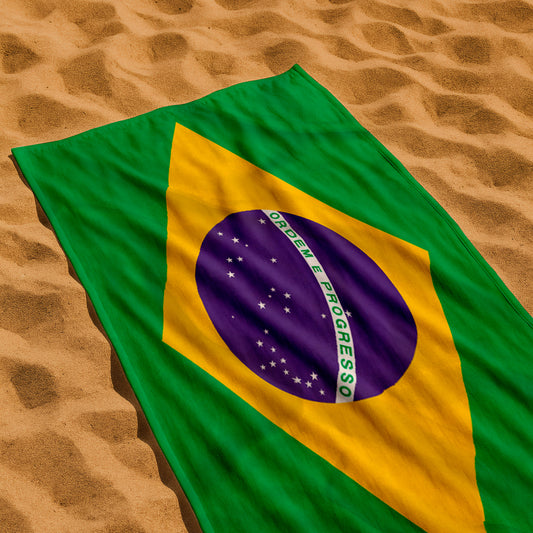 Kit com Cangas Bandeira do Brasil