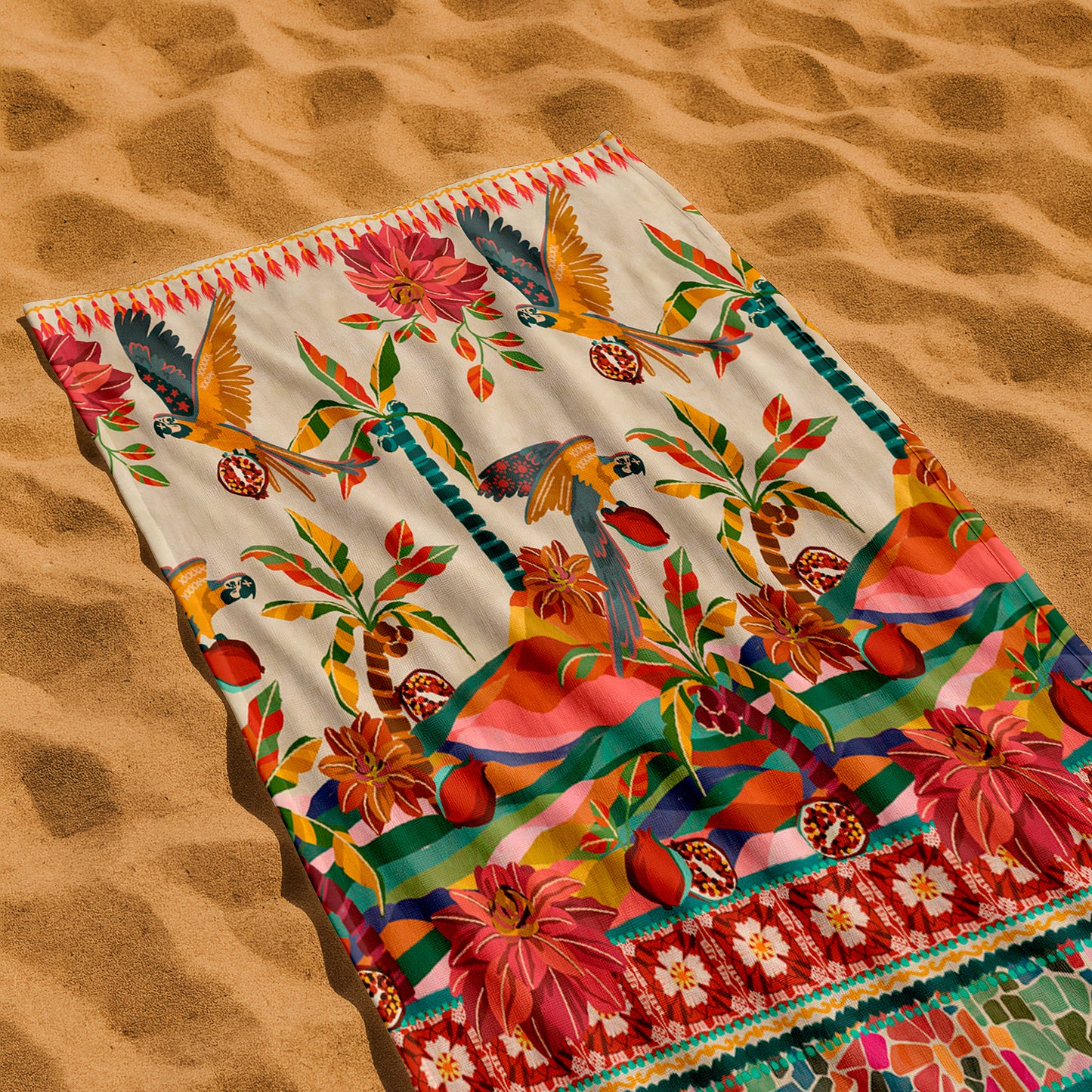 Kit com Cangas Flora