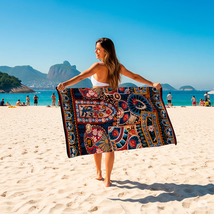 Canga estampada Grécia