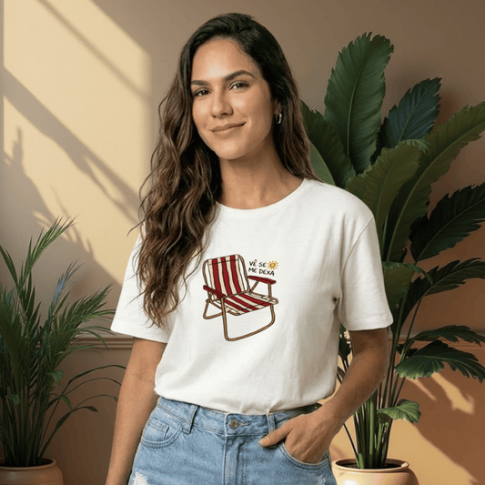 Camiseta Feminina Cadeira