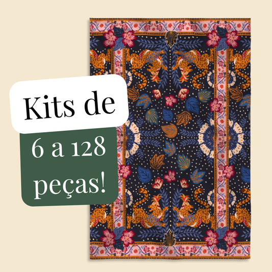 Kit com Cangas Beleza Brasileira