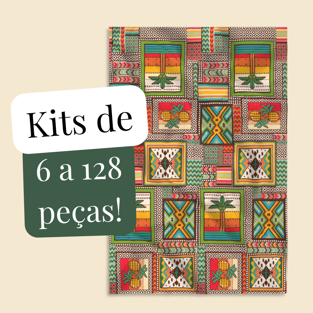 Kit com Cangas Praia Copacabana