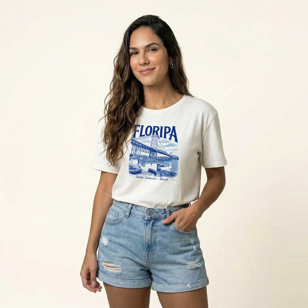 Camiseta Feminina Floripa