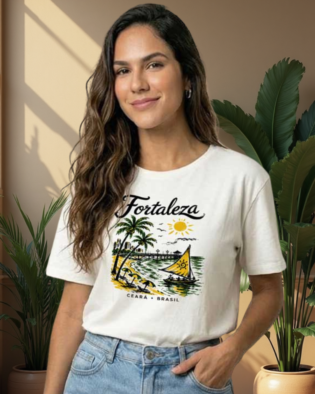 Camiseta Feminina Fortaleza