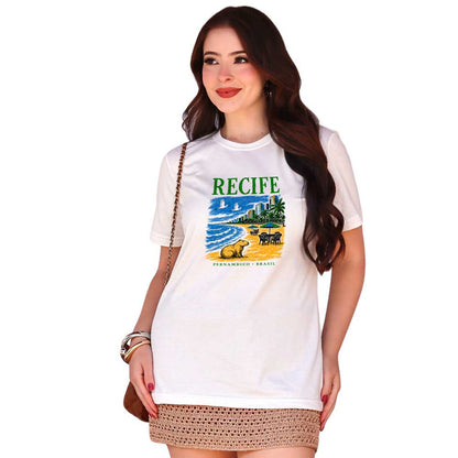 Camiseta Feminina Recife