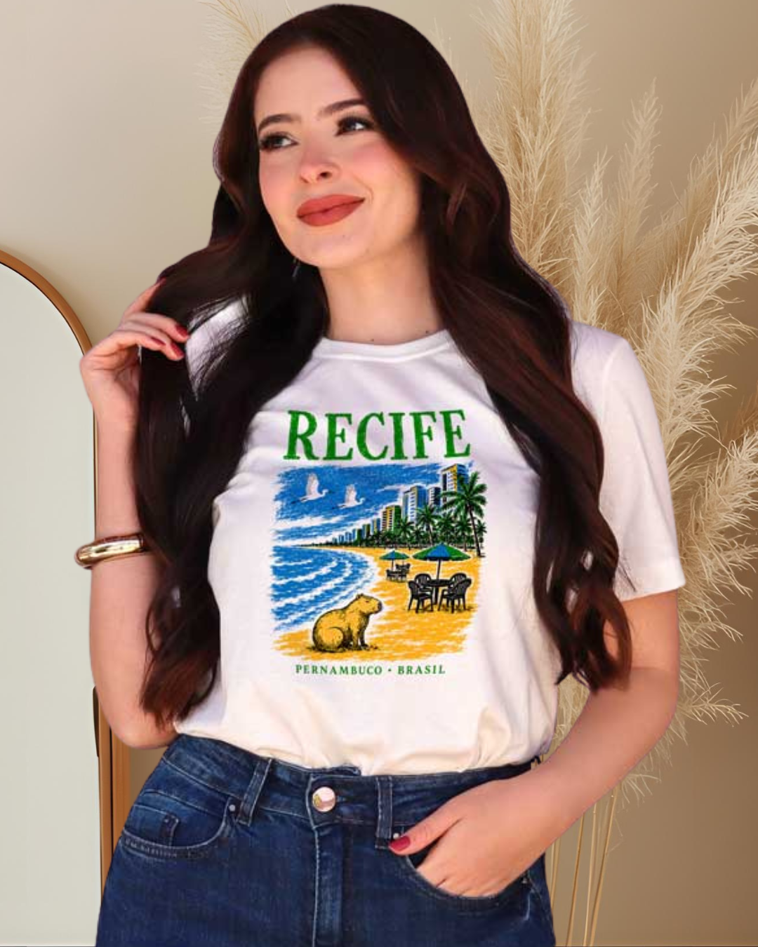 Camiseta Feminina Recife