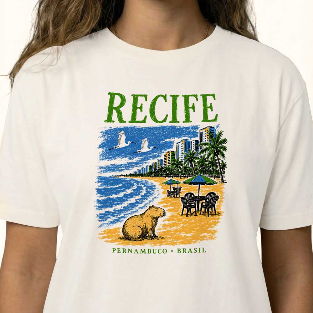 Camiseta Feminina Recife