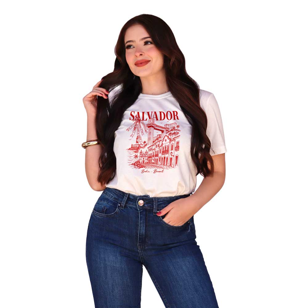 Camiseta Feminina Salvador
