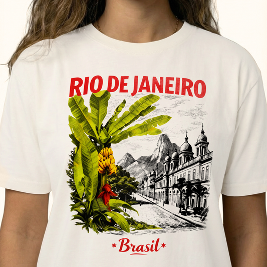Camiseta Feminina Bananeira