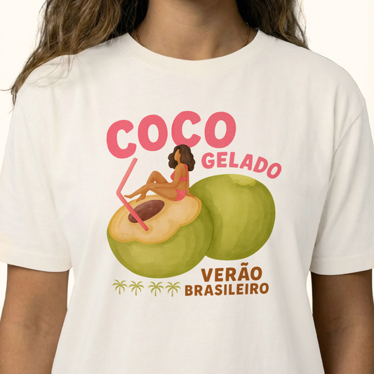 Camiseta Feminina Coco
