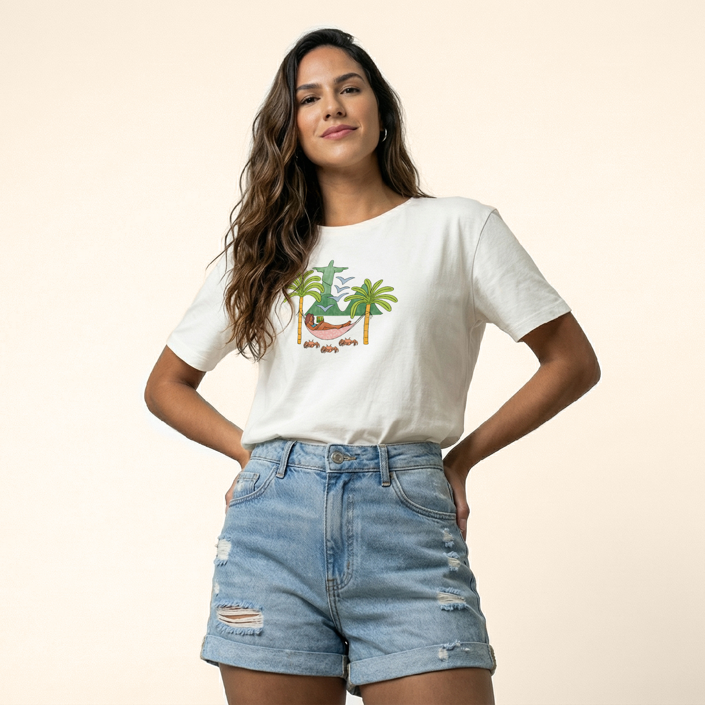 Camiseta Feminina Corcovado