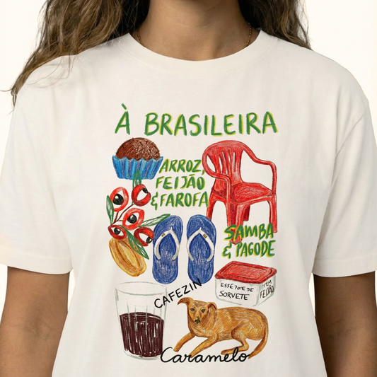 Camiseta Feminina À Brasileira