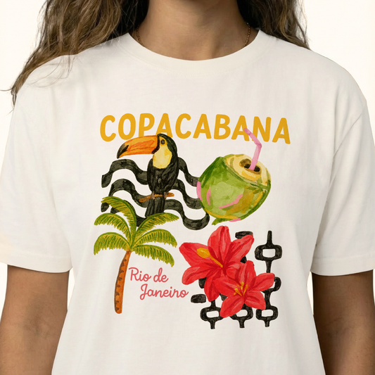 Camiseta Feminina Copacabana
