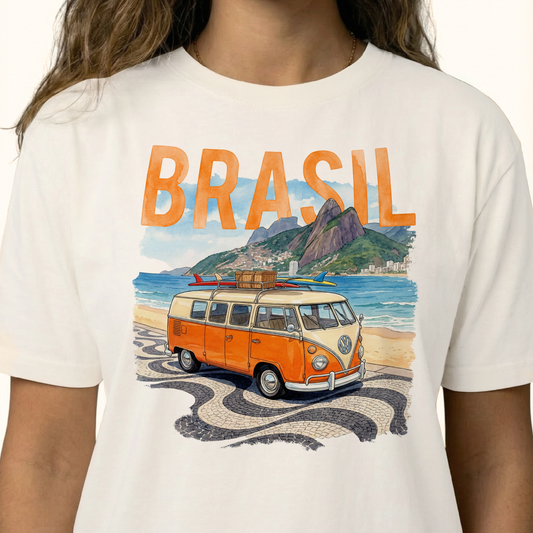 Camiseta Feminina Kombi