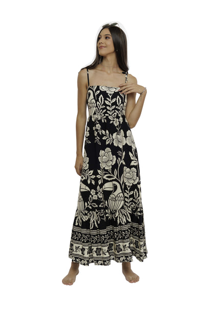 Vestido longo com alça Dubai Nights