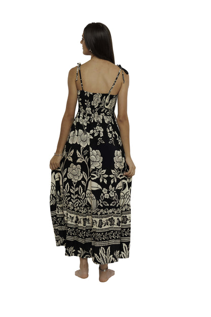 Vestido longo com alça Dubai Nights